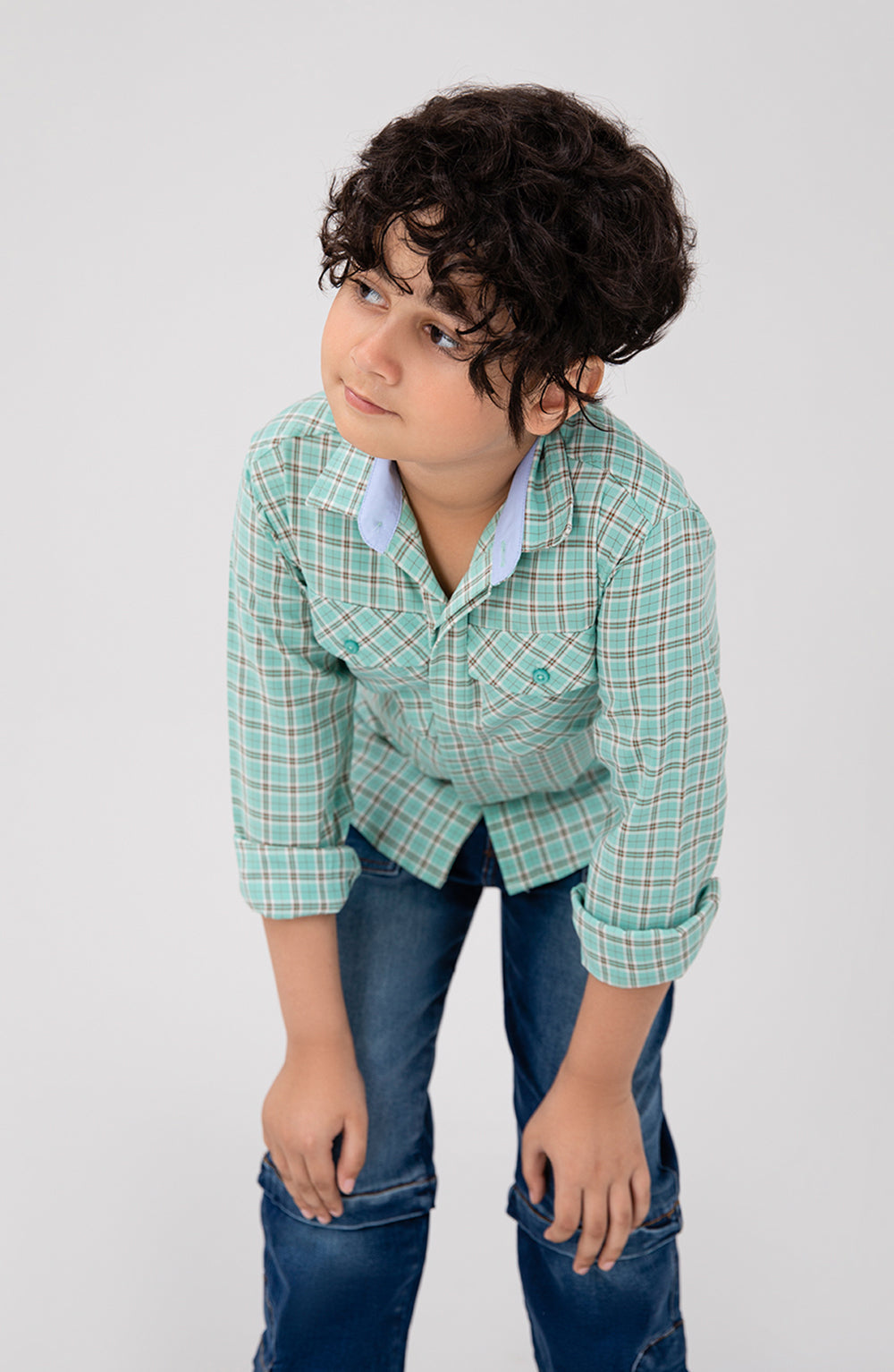 Boys Checkered Shirt