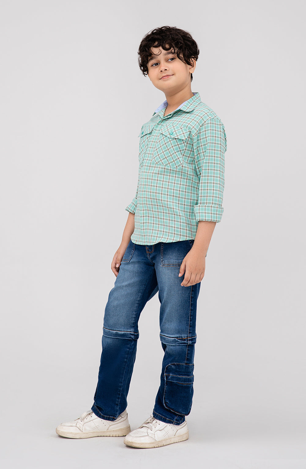 Boys Checkered Shirt
