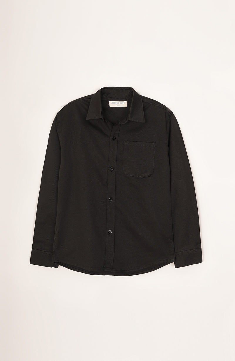 Girls Twill Shacket - BWS702325 - Shop Now at Leisure Club