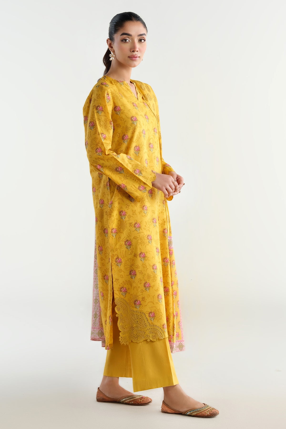 3 Piece - Printed & Embroidered Lawn Suit - C6220 - Shop Now at Kayseria