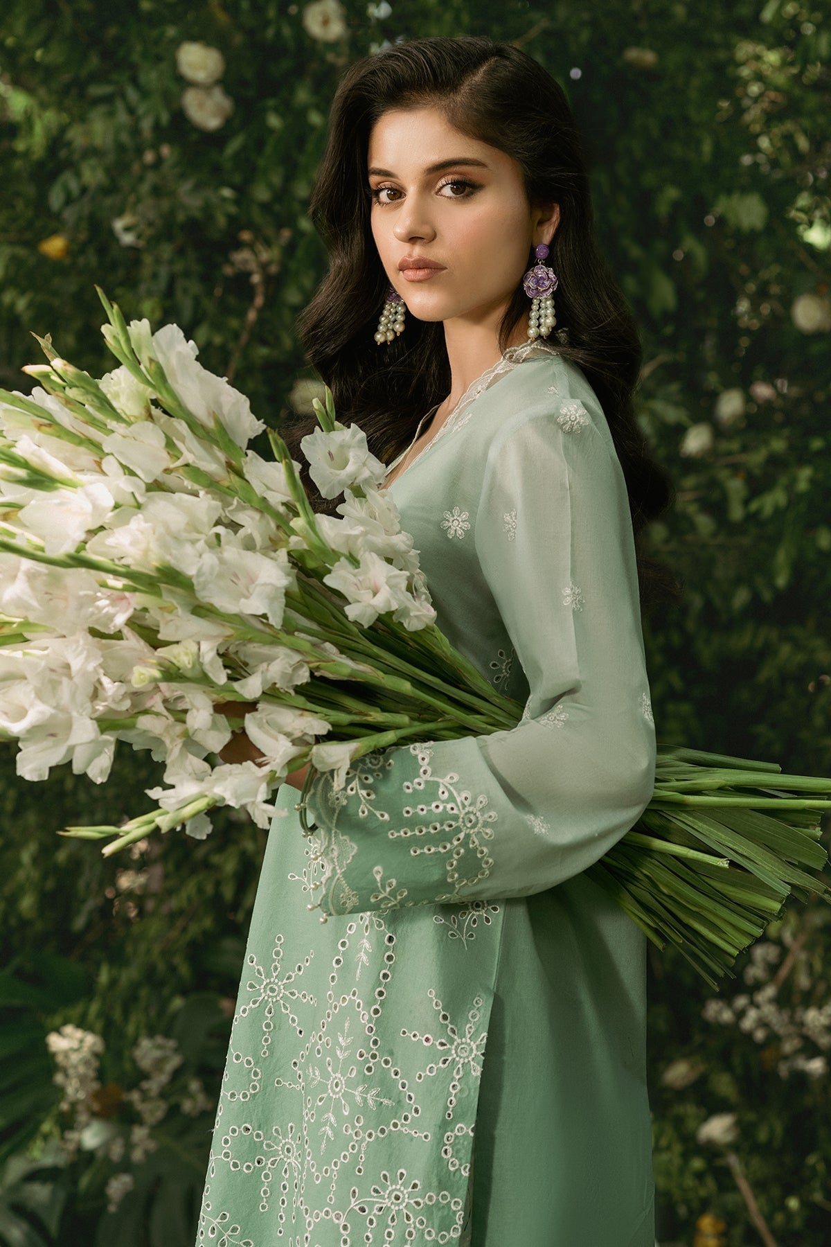 2 Piece - Printed & Embroidered Lawn Suit - C6231 - Shop Now at Kayseria