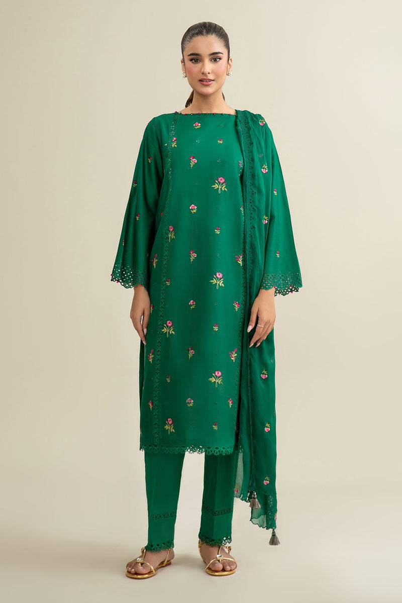 3 Piece - Embroidered Suit - C6310 - Shop Now at Kayseria