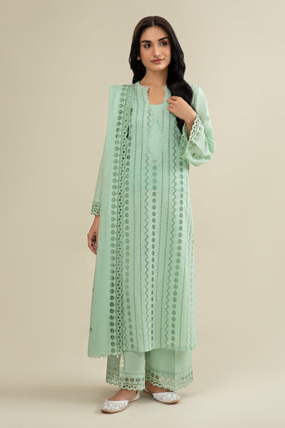 3 Piece - Embroidered Suit - C6313 - Shop Now at Kayseria