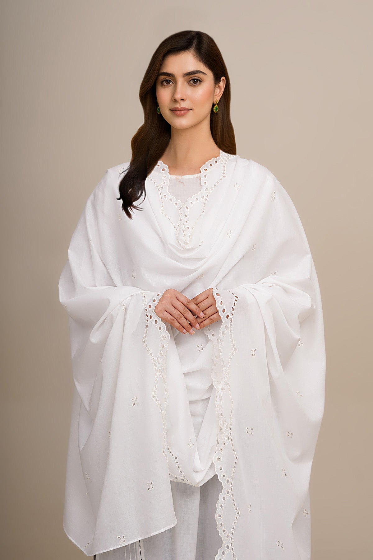 Embroidered Dupatta - C6338 - Shop Now at Kayseria
