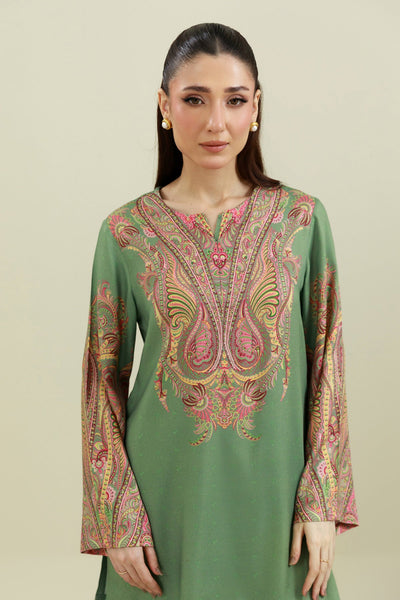 2 Piece - Printed Marina Suit - C6347 - Shop Now at Kayseria