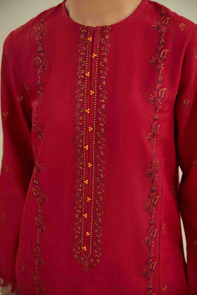 SLUB KHADDAR | EMBROIDERED | C6356