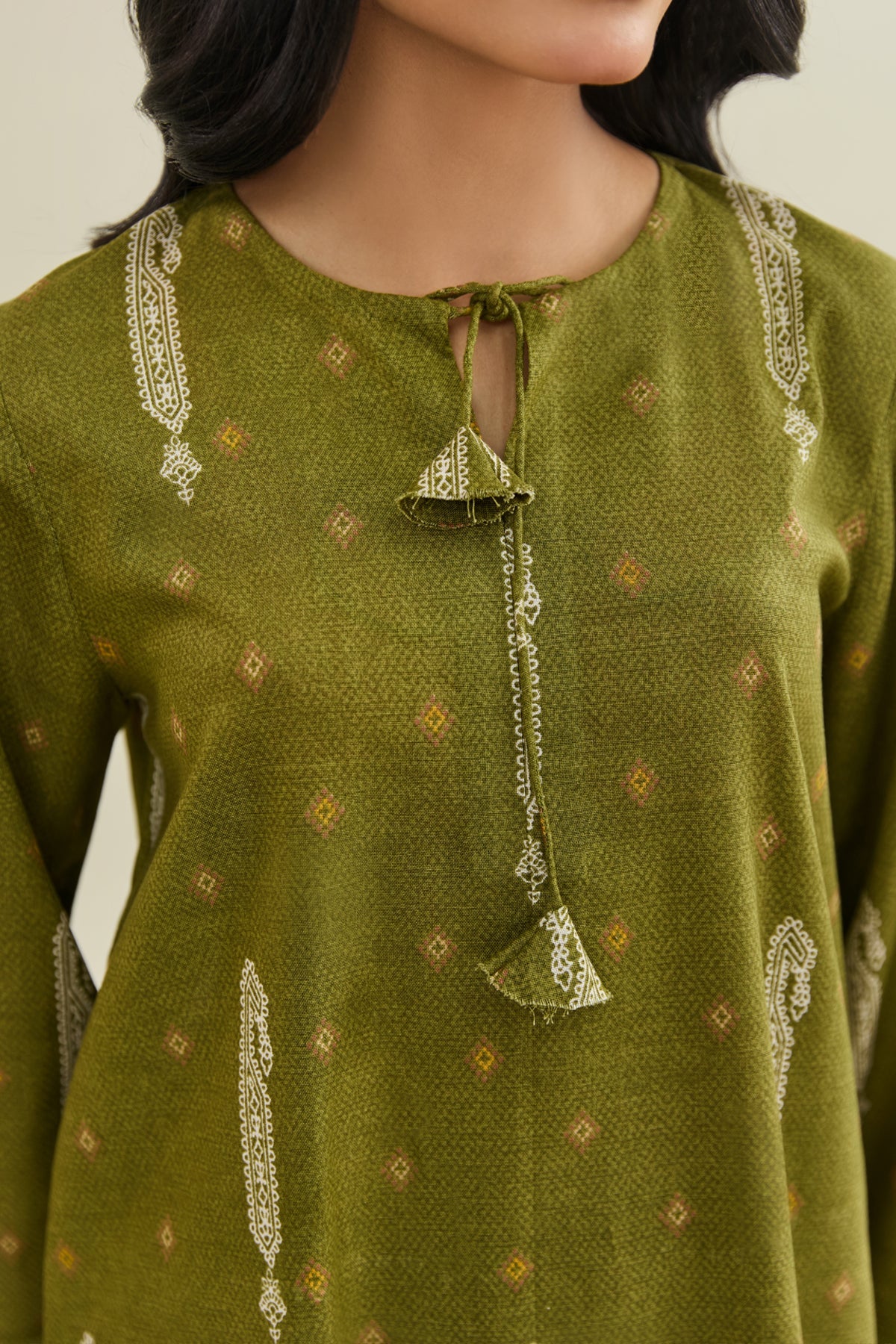 2 Piece - Printed Suit - C6381 - Shop Now at Kayseria