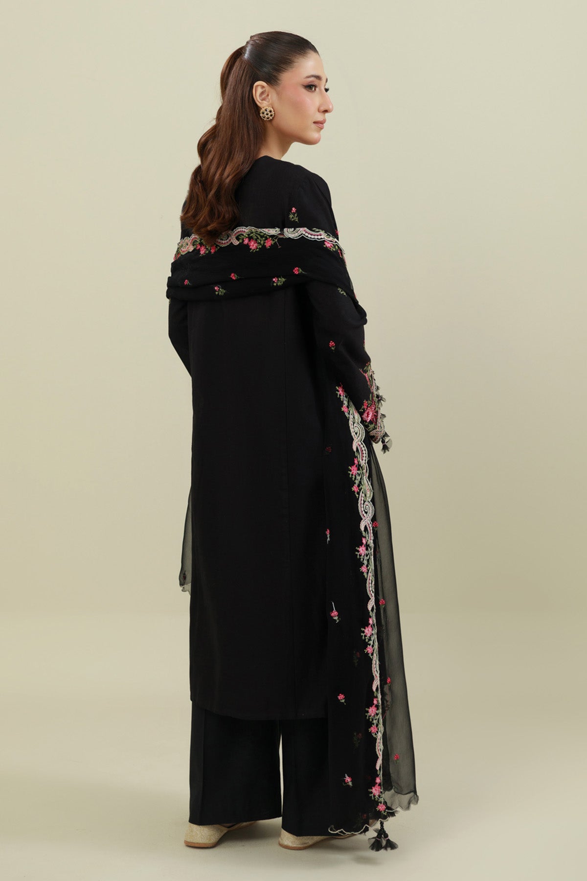 3 Piece - Embroidered Suit - C6384 - Shop Now at Kayseria