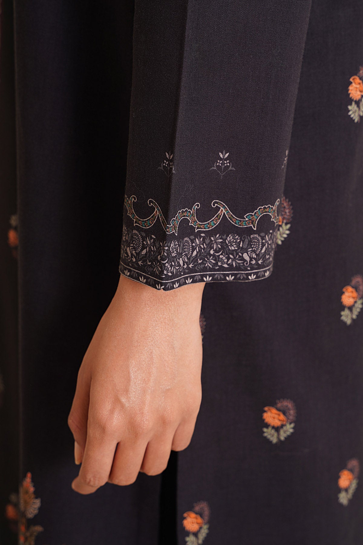 3 Piece - Printed Suit - C6394 - Shop Now at Kayseria