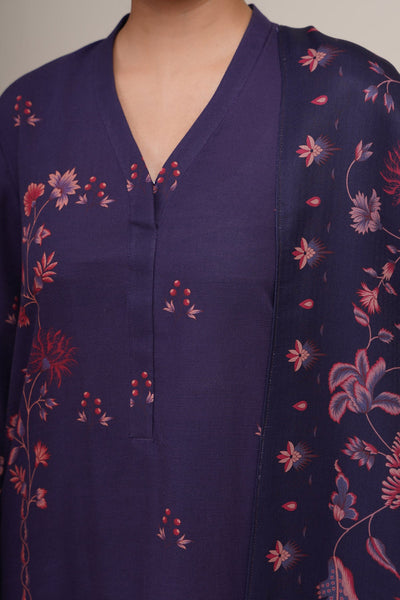 3 Piece - Printed Suit - C6398 - Shop Now at Kayseria