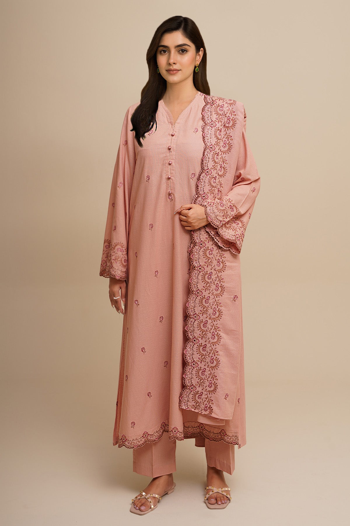 VISCOSE KARANDI   |  EMBROIDERED