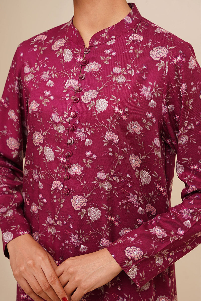 2 Piece - Printed Suit - C6402 - Shop Now at Kayseria