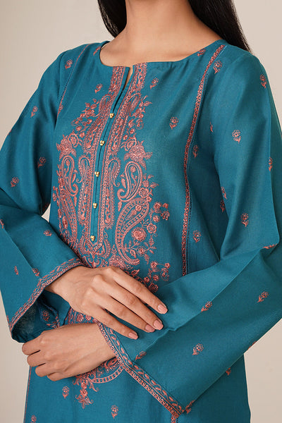 2 Piece - Embroidered Suit - C6412 - Shop Now at Kayseria