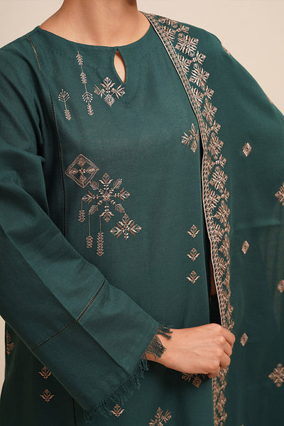 3 Piece - Embroidered Suit - C6434 - Shop Now at Kayseria