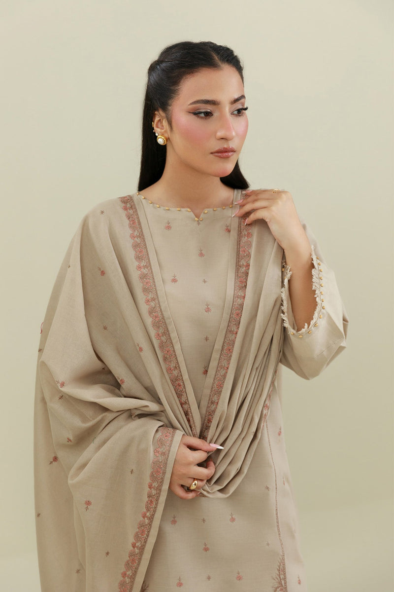 3 Piece - Embroidered Suit - C6436 - Shop Now at Kayseria