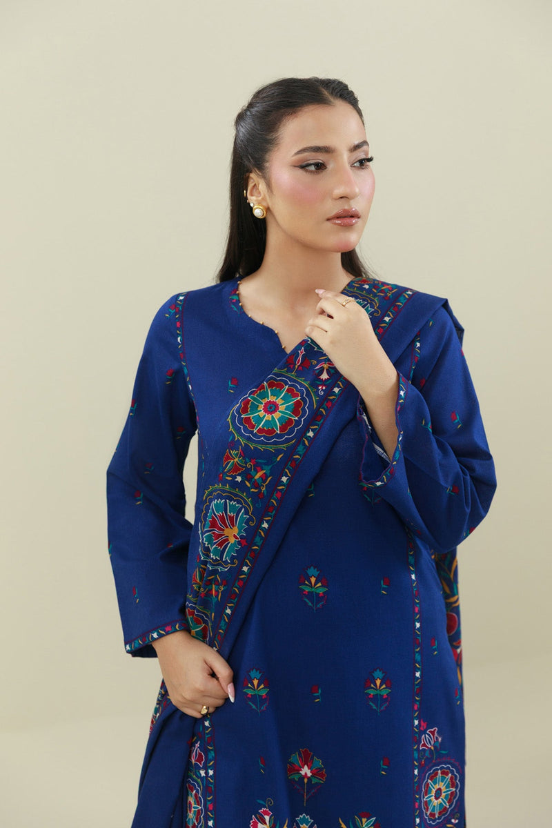 3 Piece - Printed Suit - C6450 - Shop Now at Kayseria