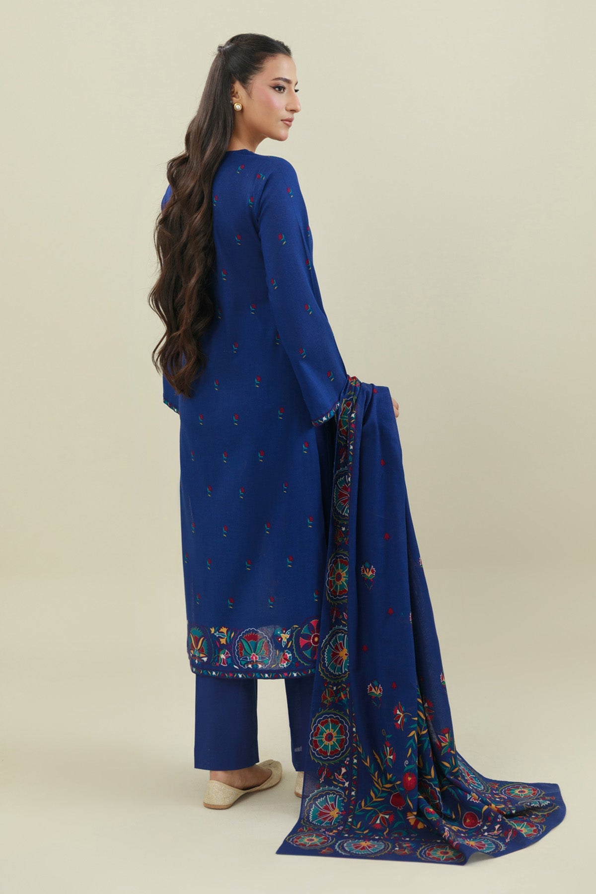 3 Piece - Printed Suit - C6450 - Shop Now at Kayseria