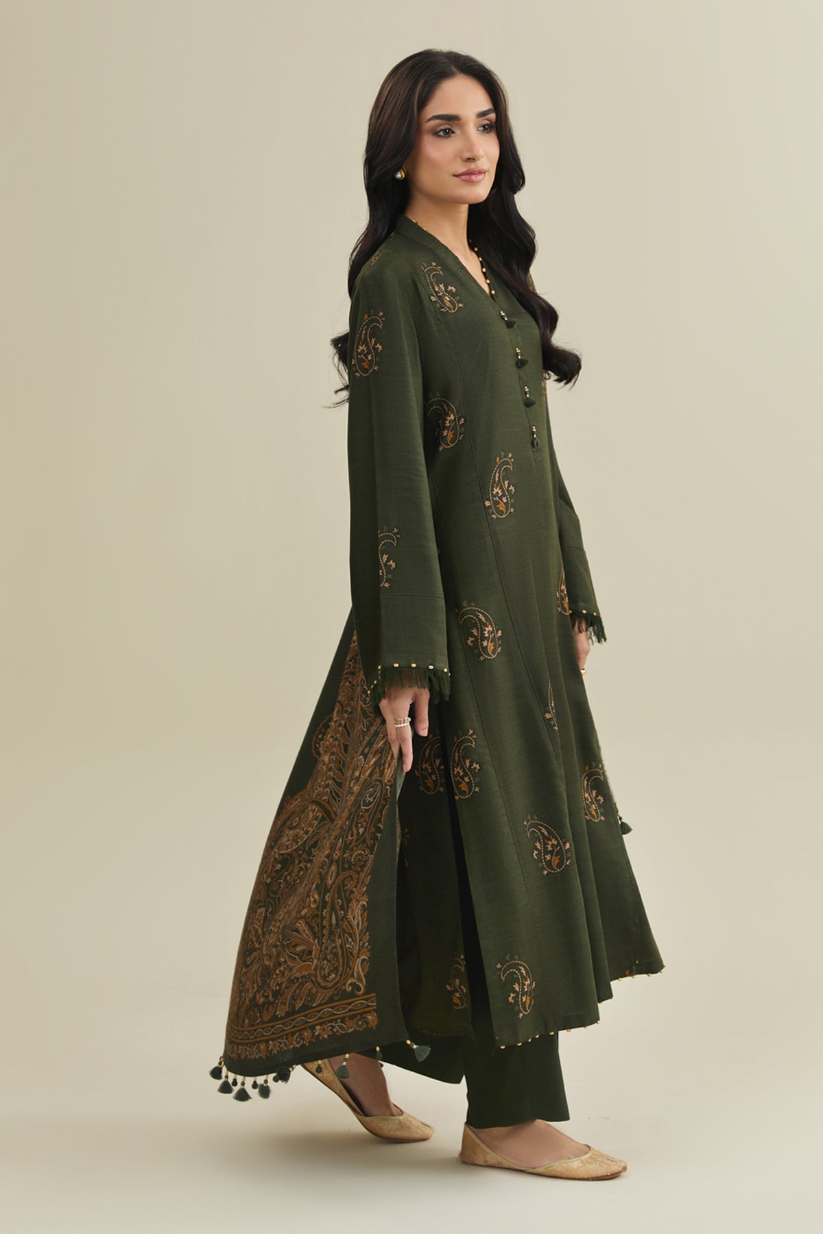 3 Piece - Printed Suit - C6460 - Shop Now at Kayseria