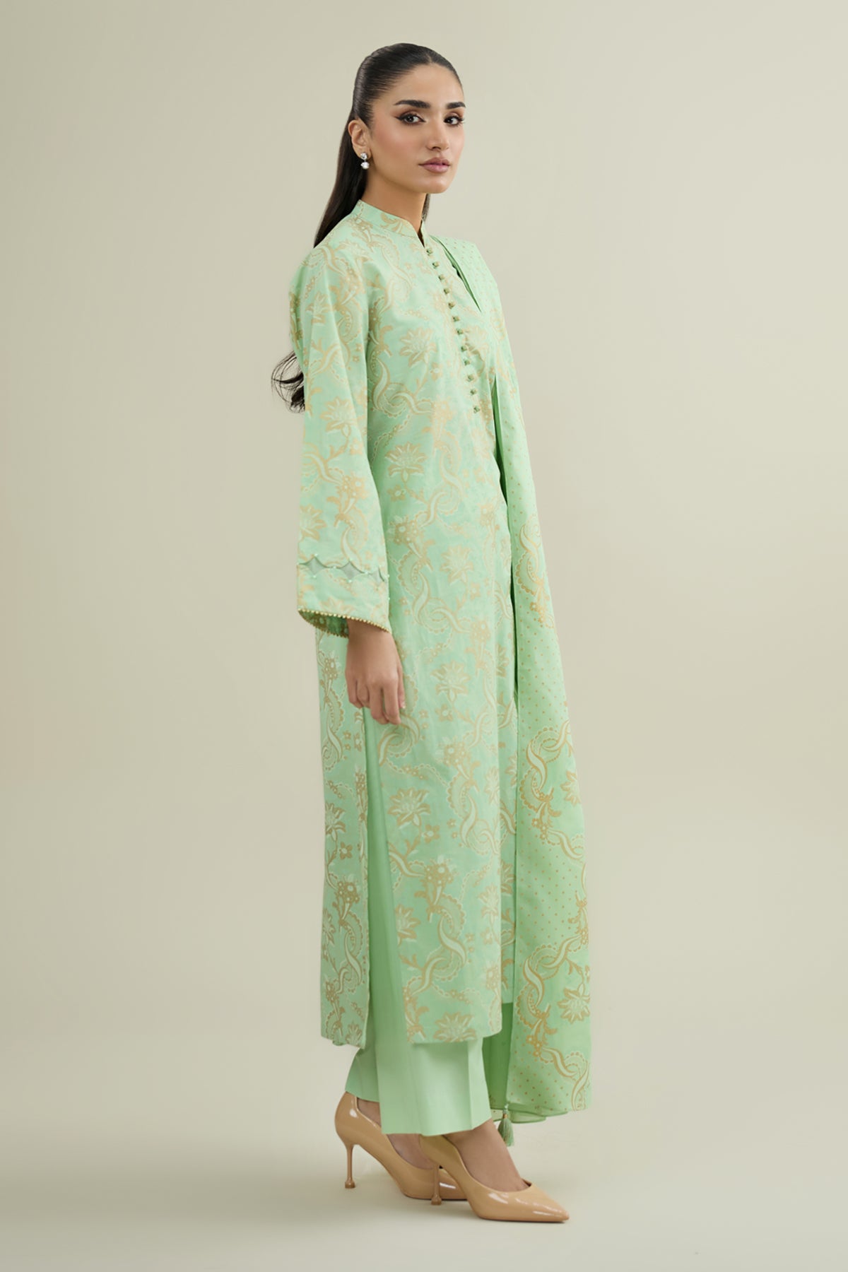 3 Piece - Printed Lawn Suit - C6474 - Shop Now at Kayseria