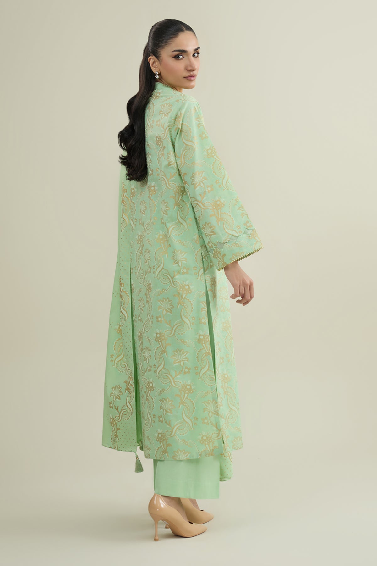 3 Piece - Printed Lawn Suit - C6474 - Shop Now at Kayseria