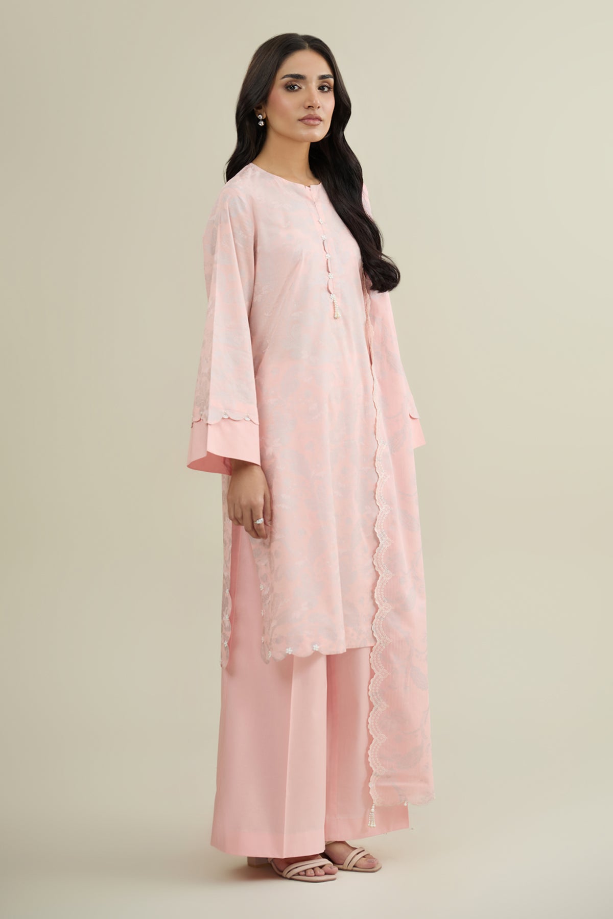 3 Piece - Printed & Embroidered Lawn Suit - C6506 - Shop Now at Kayseria