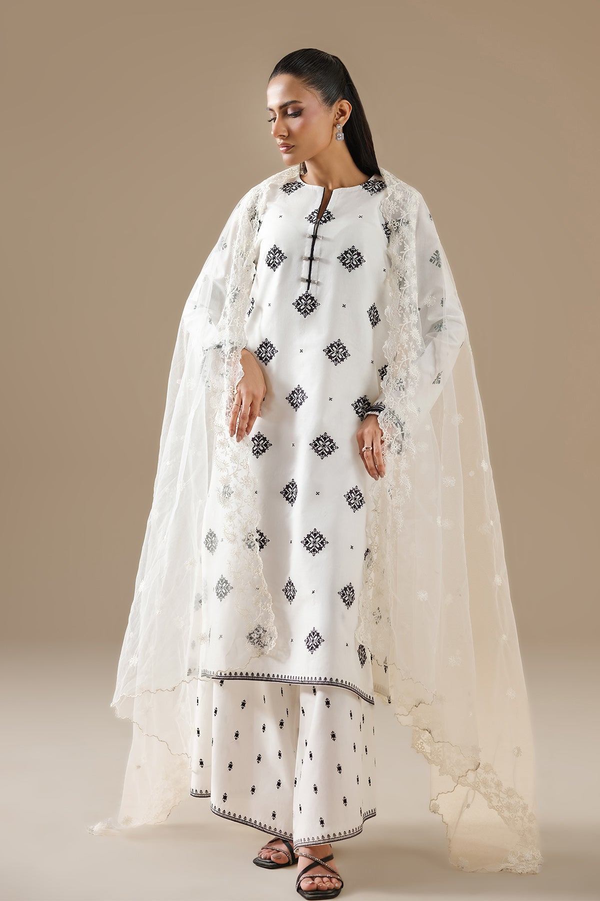 POLY NET | EMBROIDERED