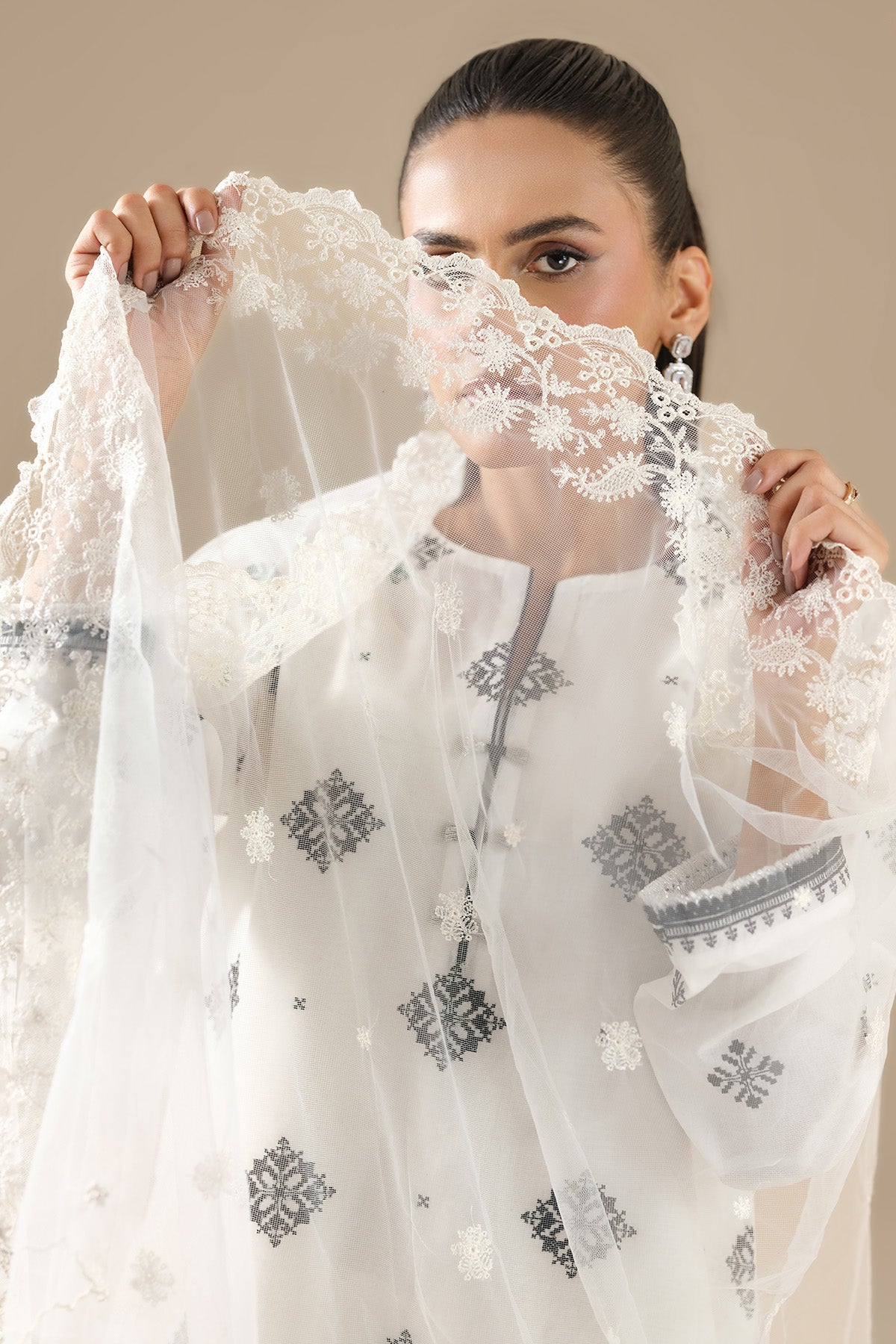 POLY NET | EMBROIDERED