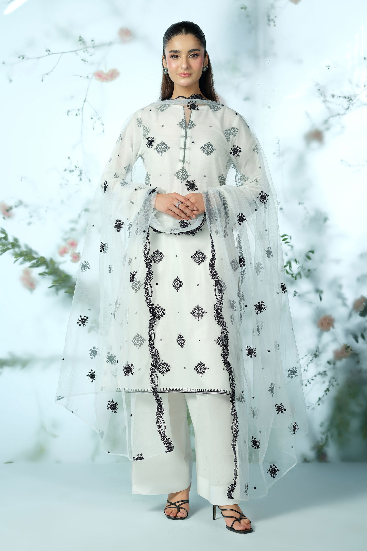 POLY NET | EMBROIDERED