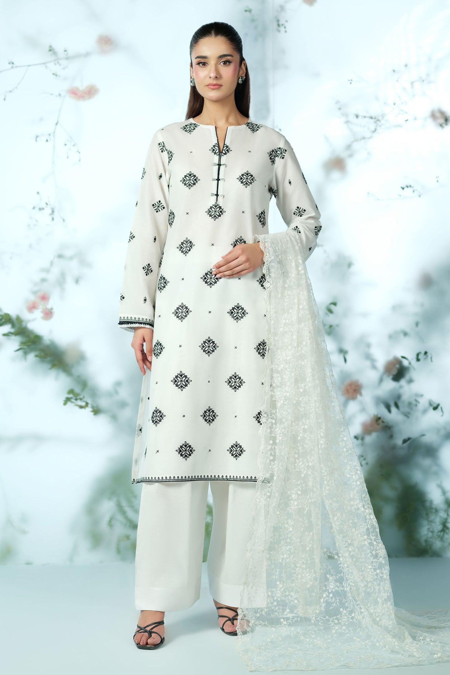 POLY NET | EMBROIDERED