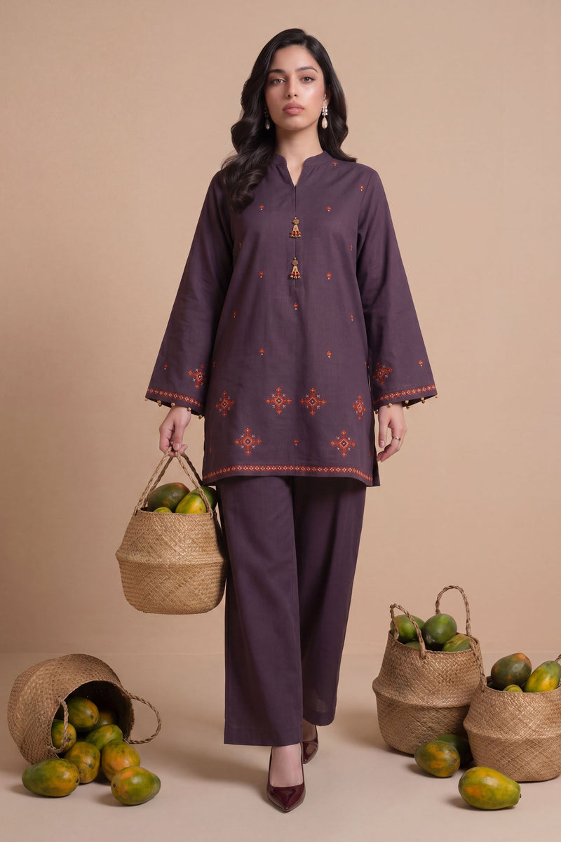 KHADDAR | EMBROIDERED