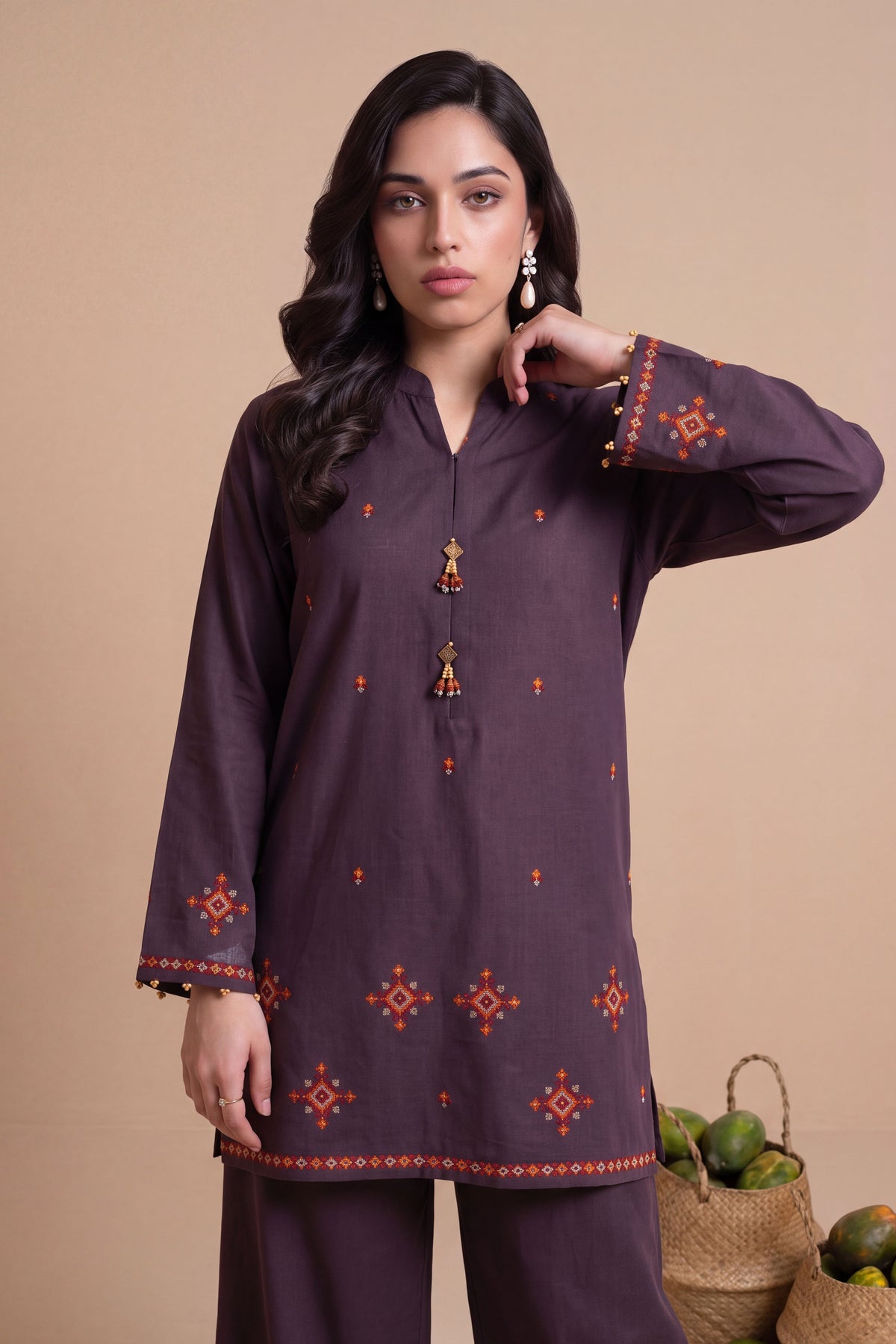 KHADDAR | EMBROIDERED
