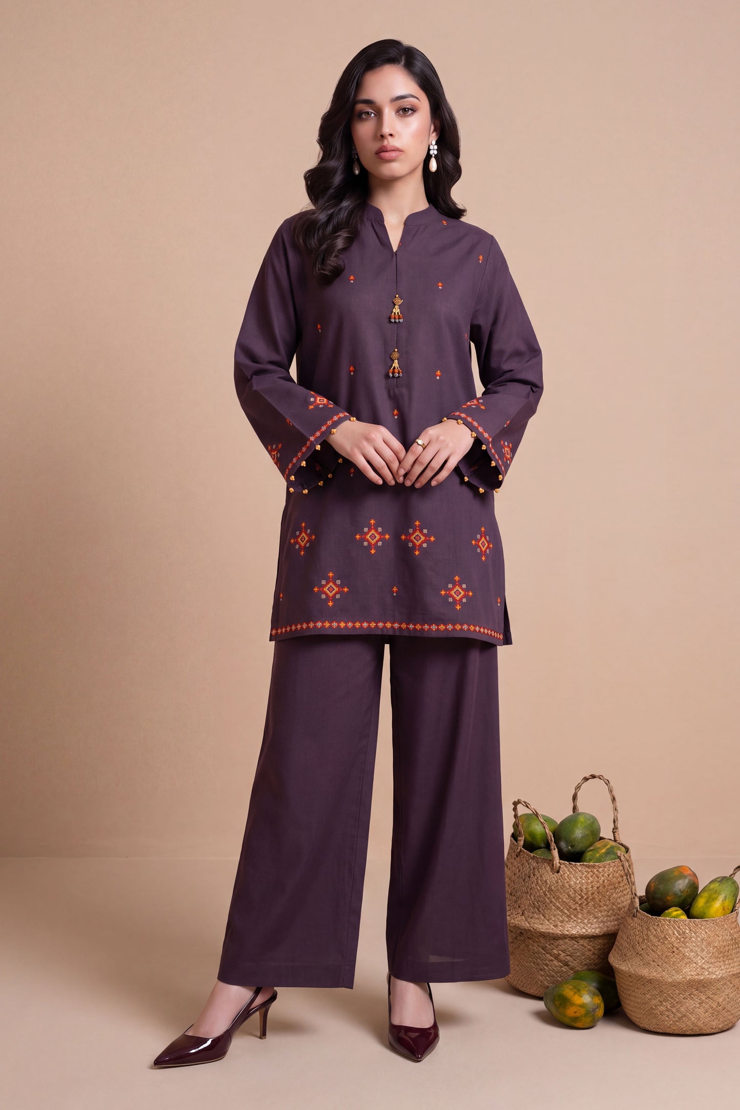 KHADDAR | EMBROIDERED