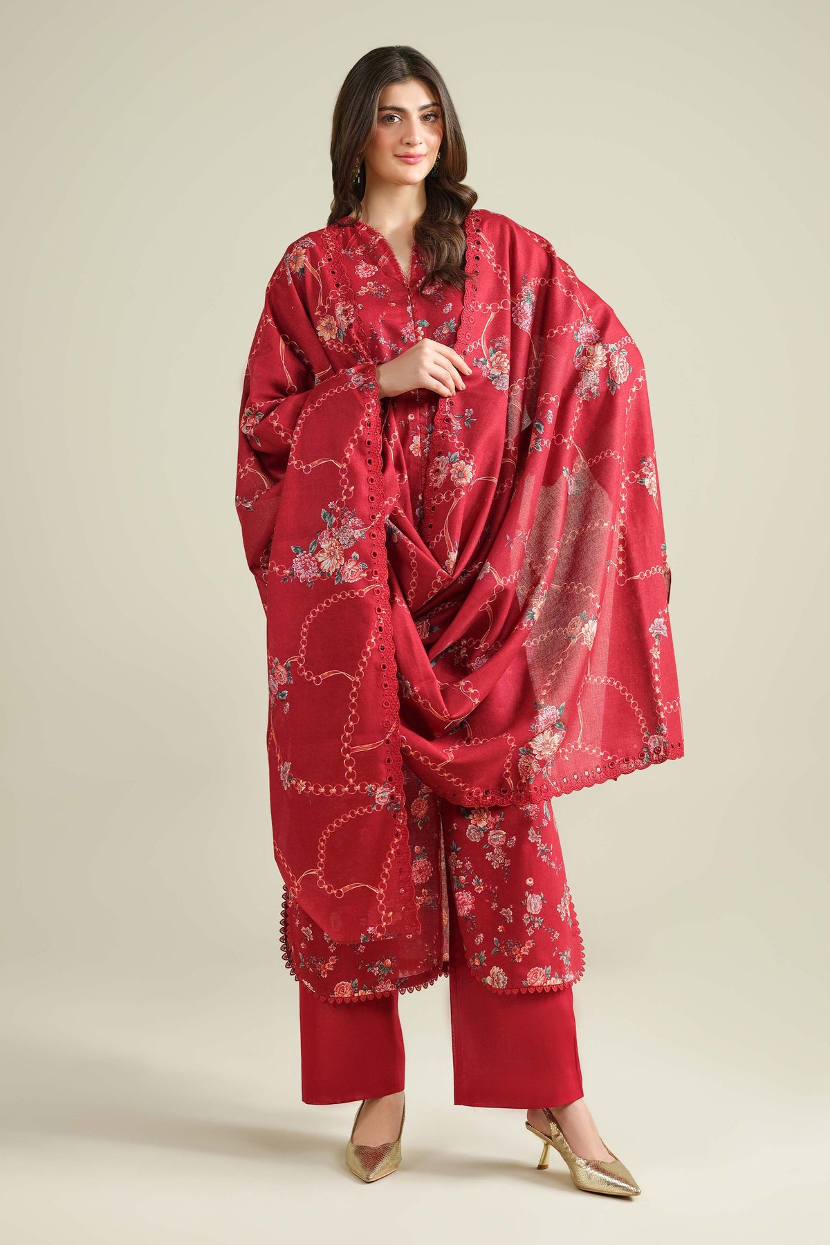 KHADDAR | EMBROIDERED