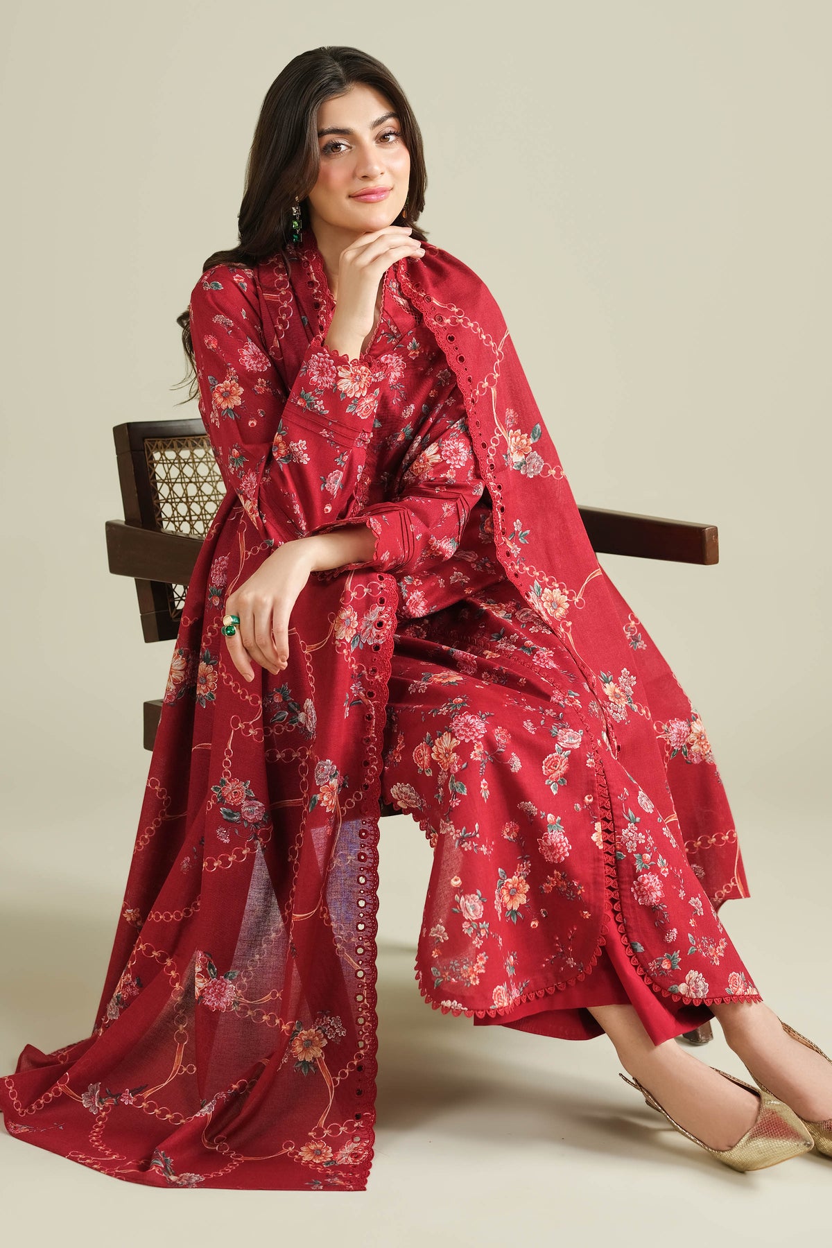 KHADDAR | EMBROIDERED
