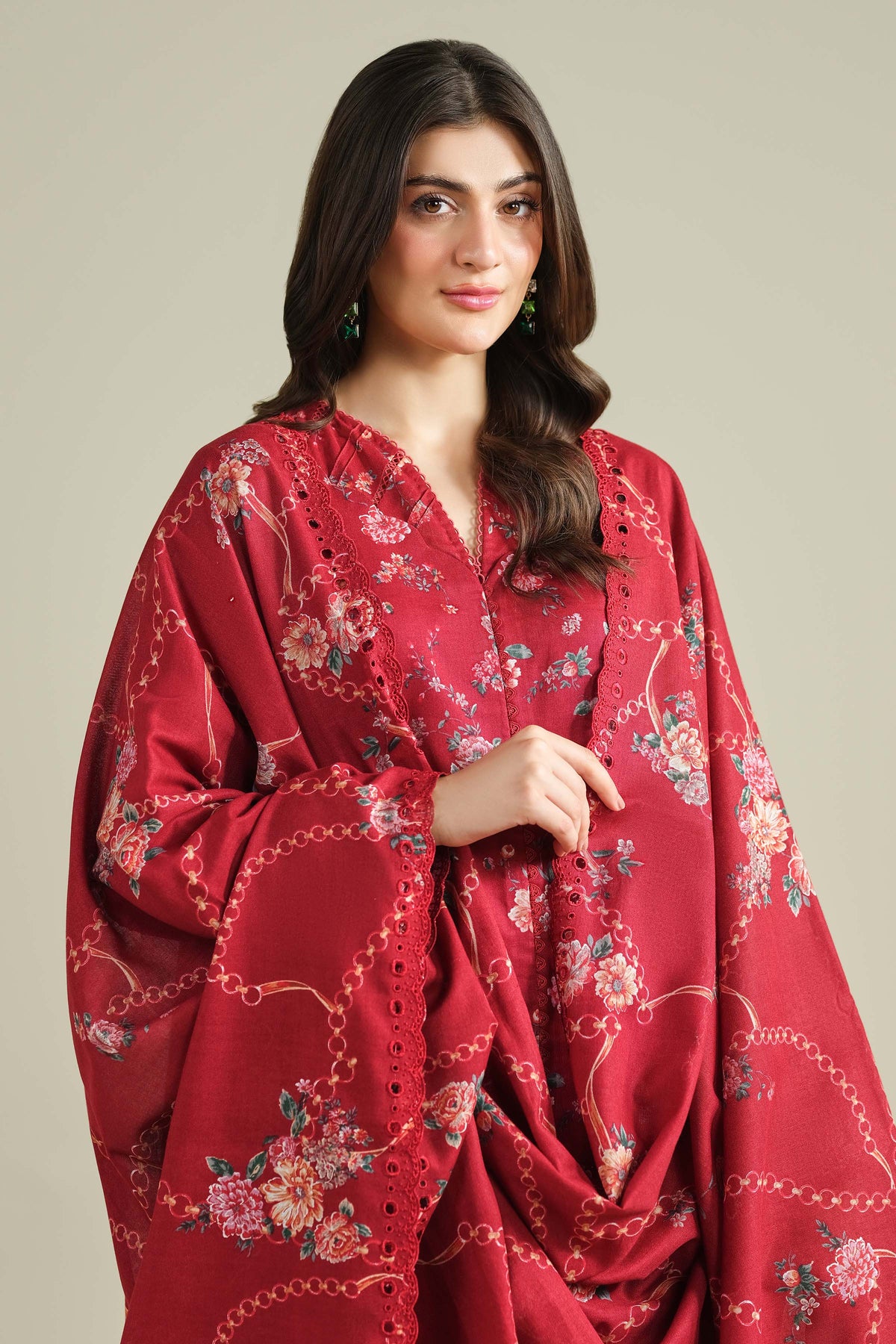 KHADDAR | EMBROIDERED