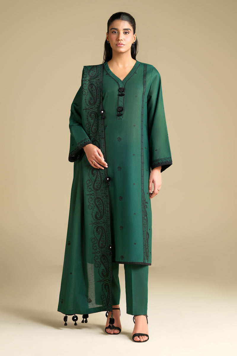 KHADDAR | EMBROIDERED