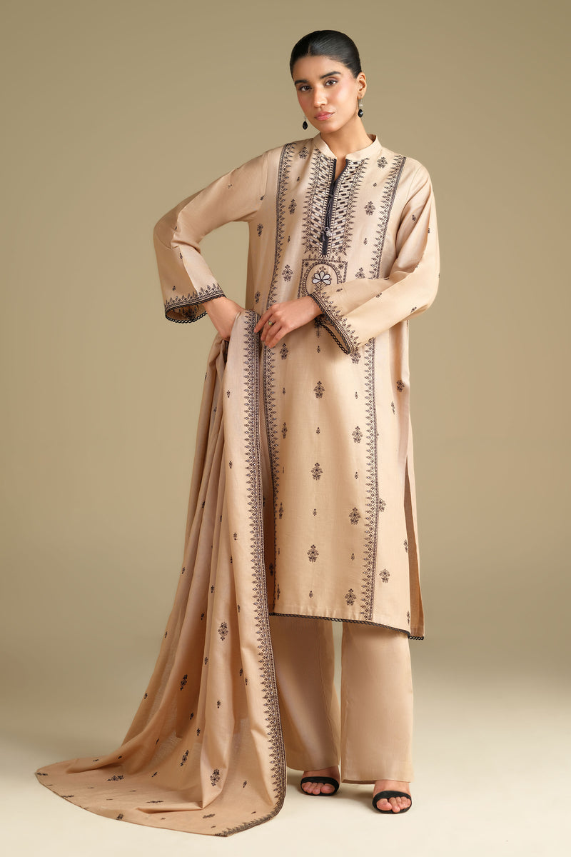 KHADDAR | EMBROIDERED