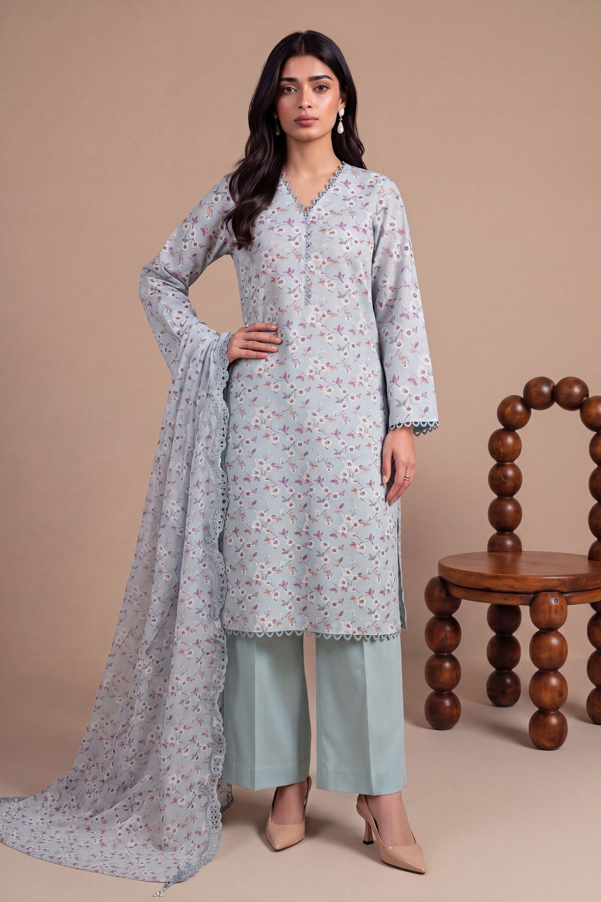 KHADDAR | EMBROIDERED