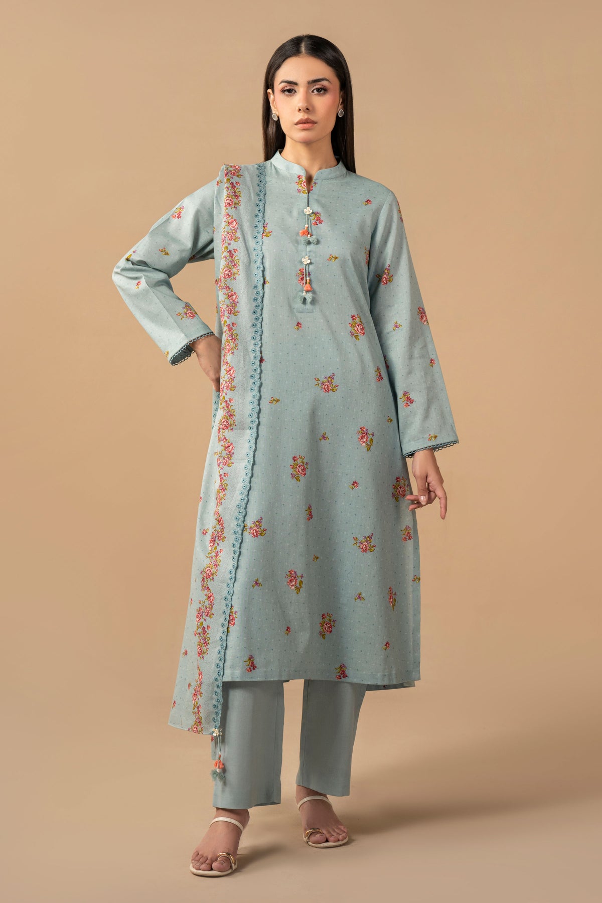 KHADDAR | EMBROIDERED