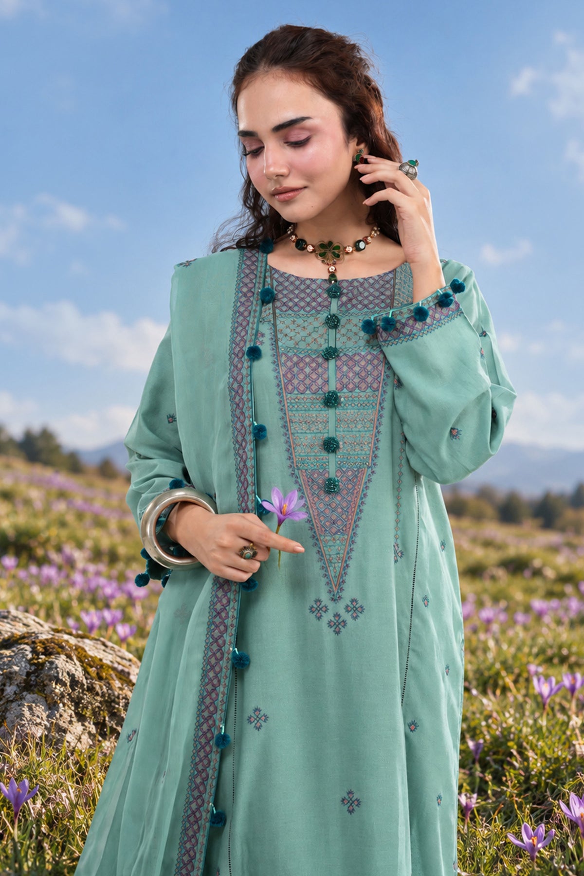 VISCOSE KARANDI | EMBROIDERED CLASSIC WINTER-26