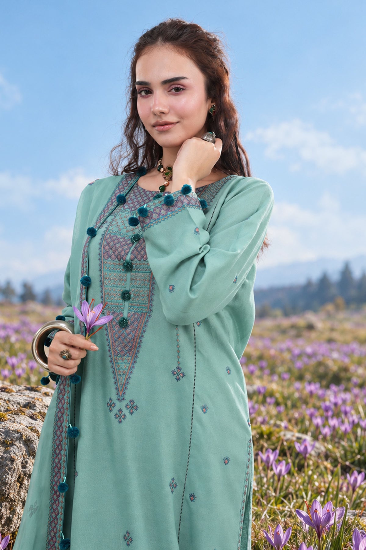 VISCOSE KARANDI | EMBROIDERED CLASSIC WINTER-26