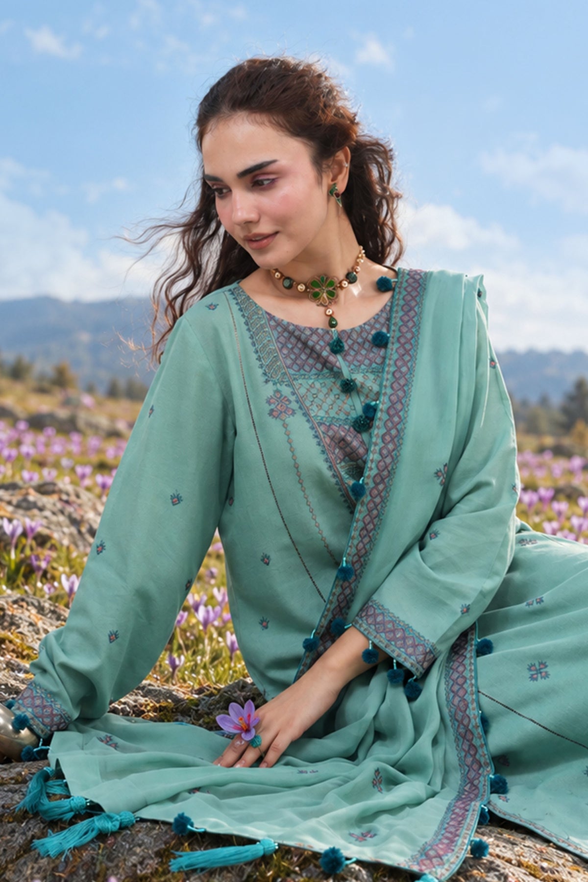 VISCOSE KARANDI | EMBROIDERED CLASSIC WINTER-26