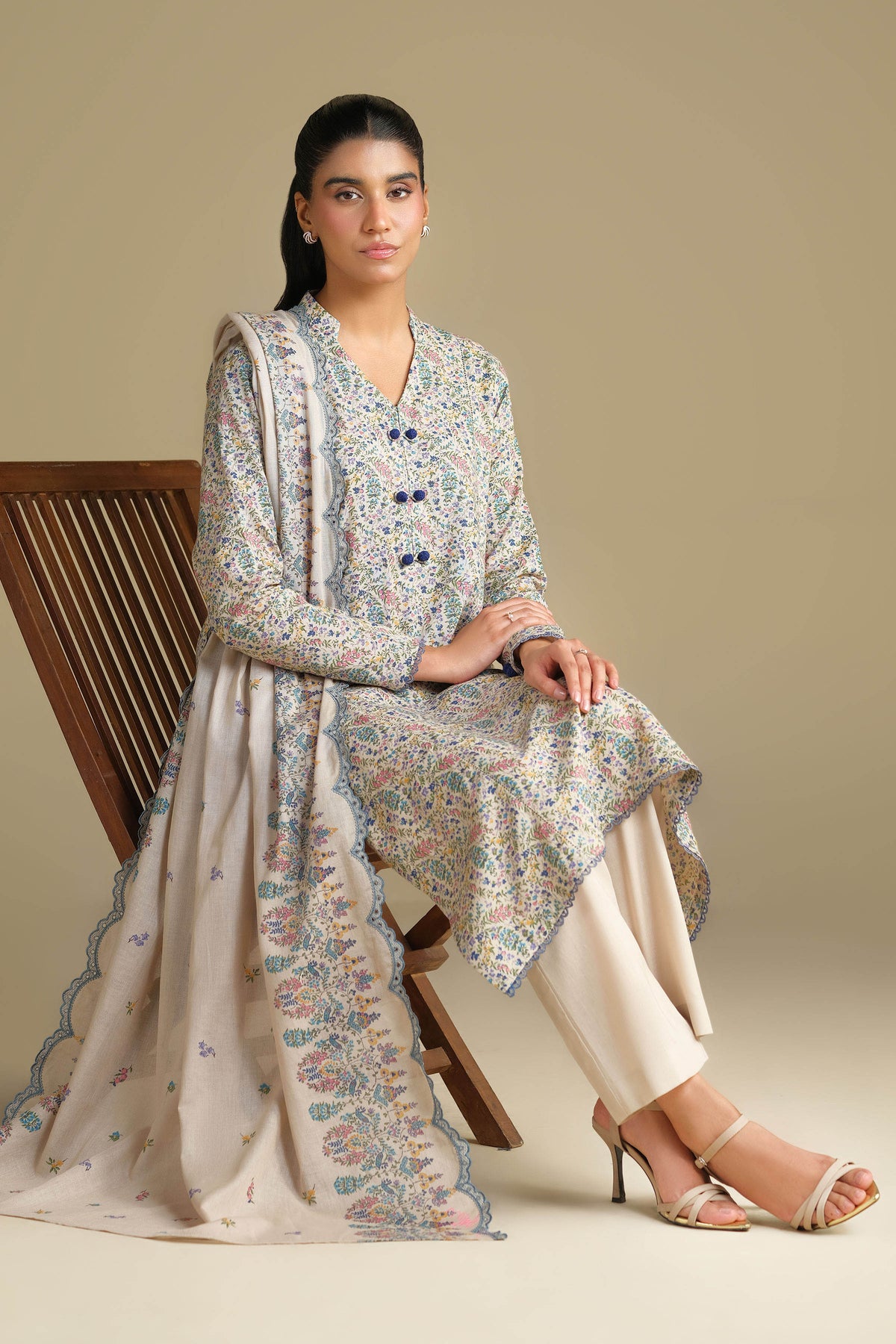 KHADDAR | EMBROIDERED