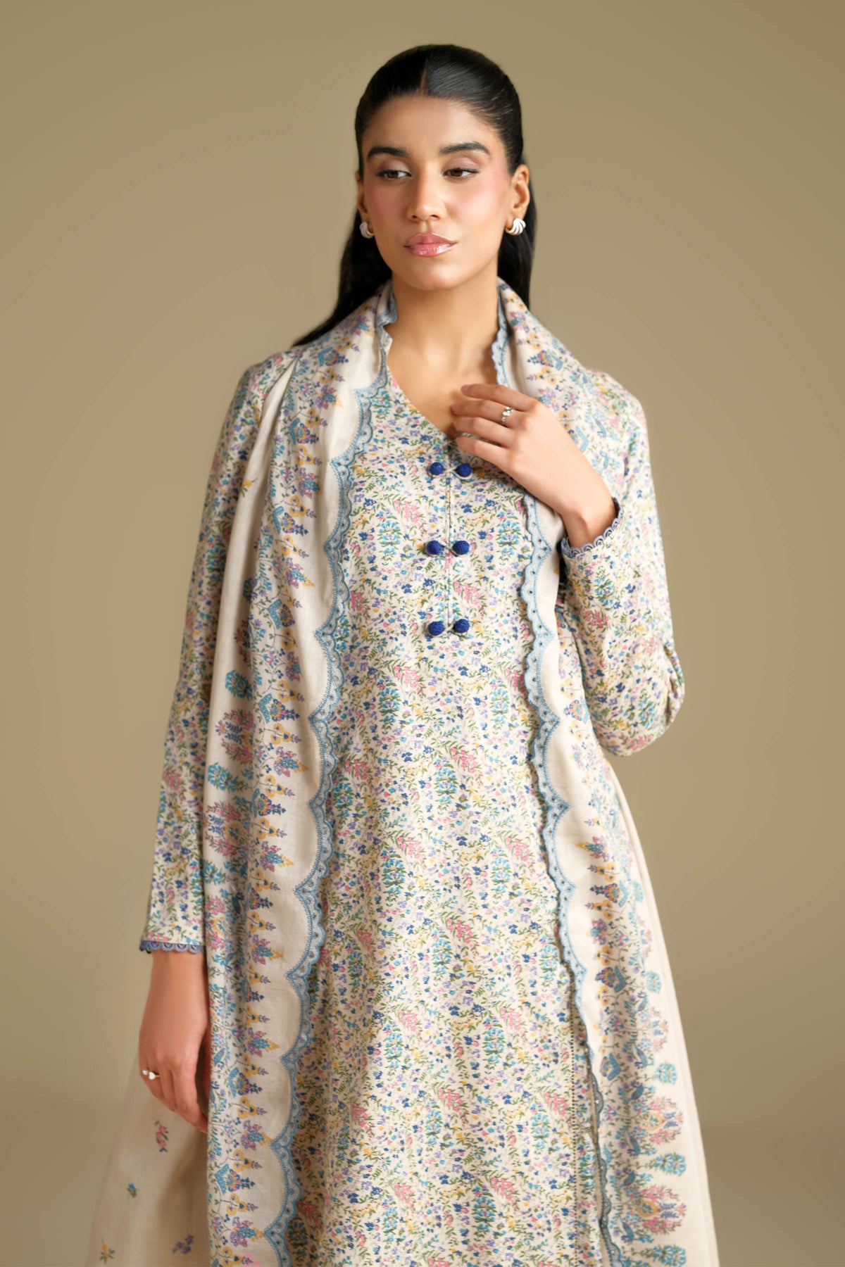 KHADDAR | EMBROIDERED