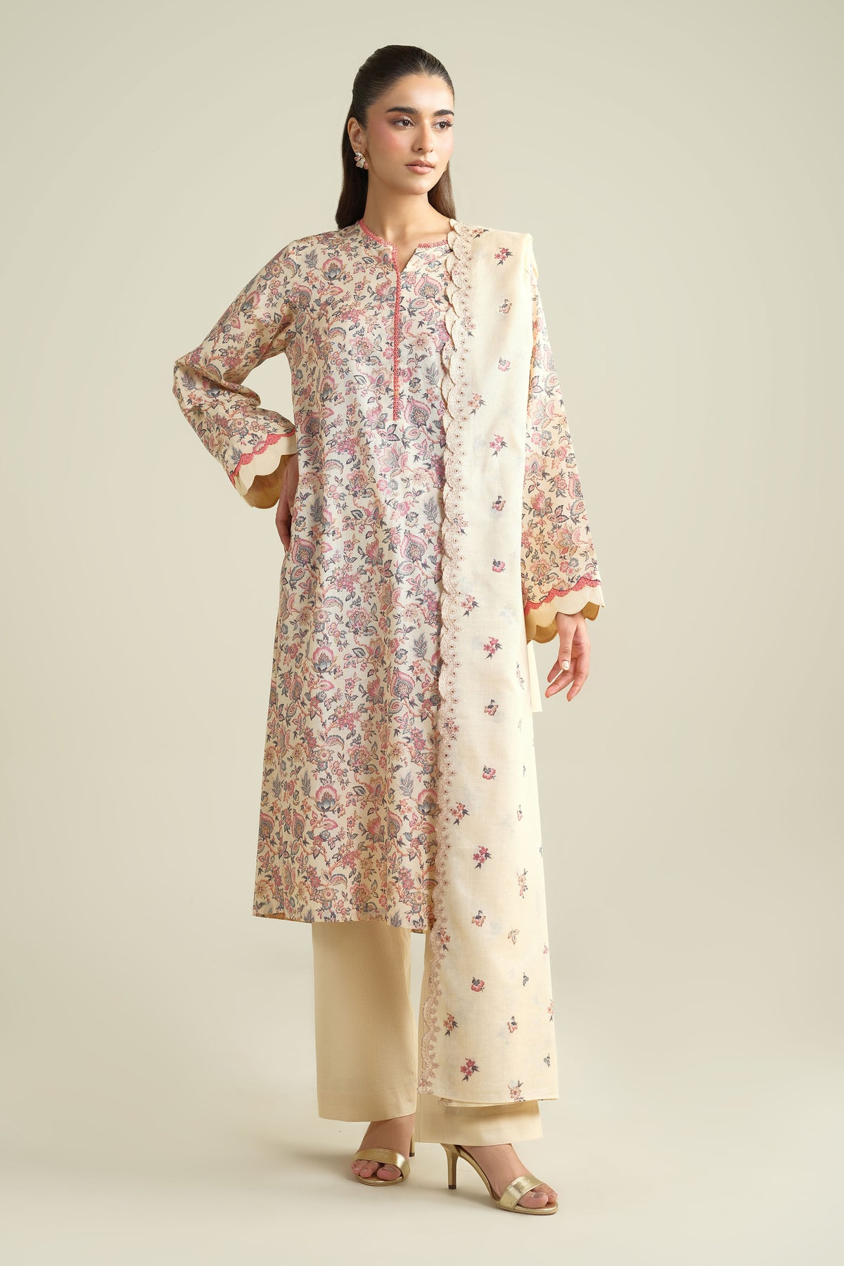 KHADDAR | EMBROIDERED
