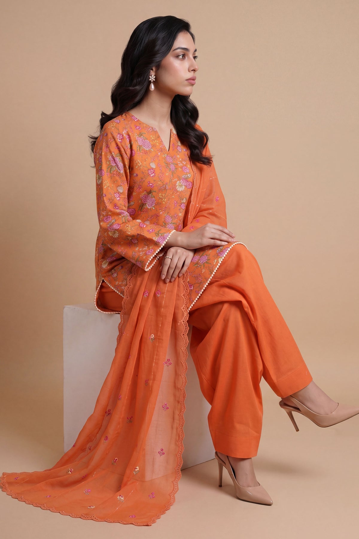 KHADDAR | EMBROIDERED
