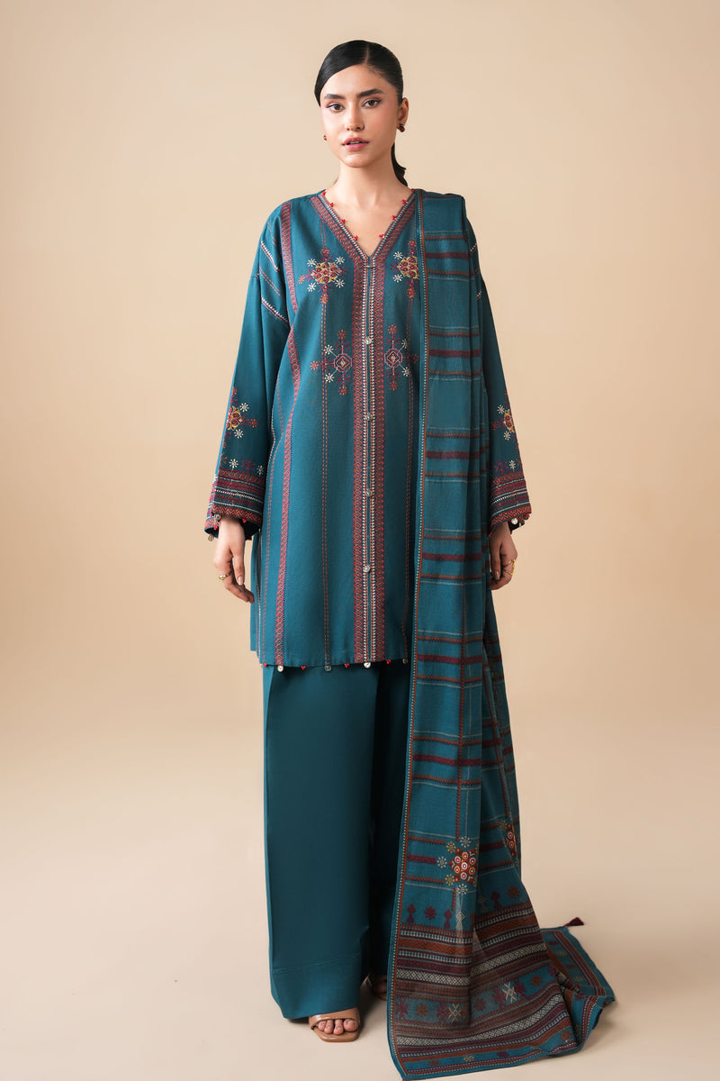 KHADDAR | EMBROIDERED