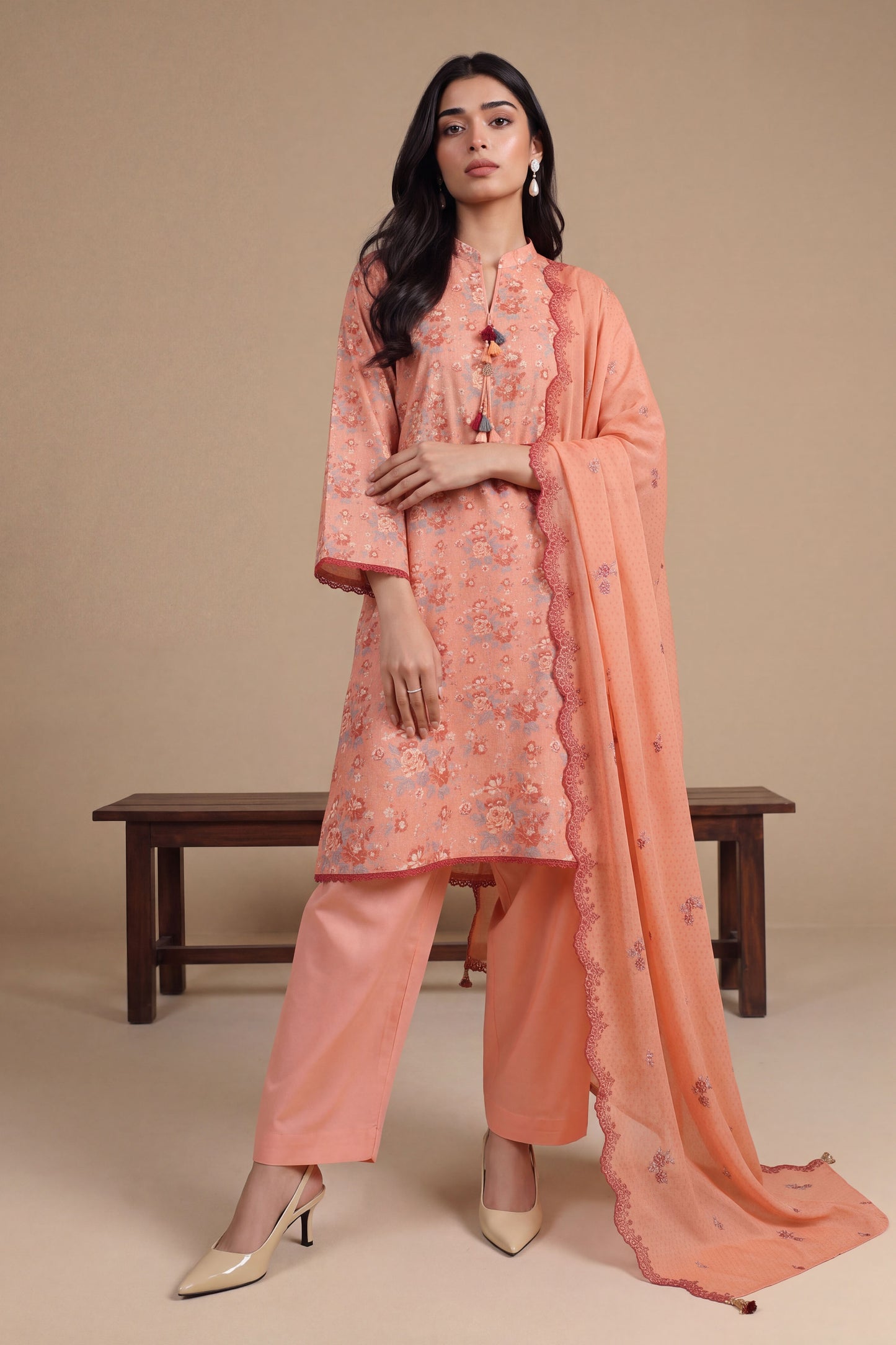 KHADDAR | EMBROIDERED
