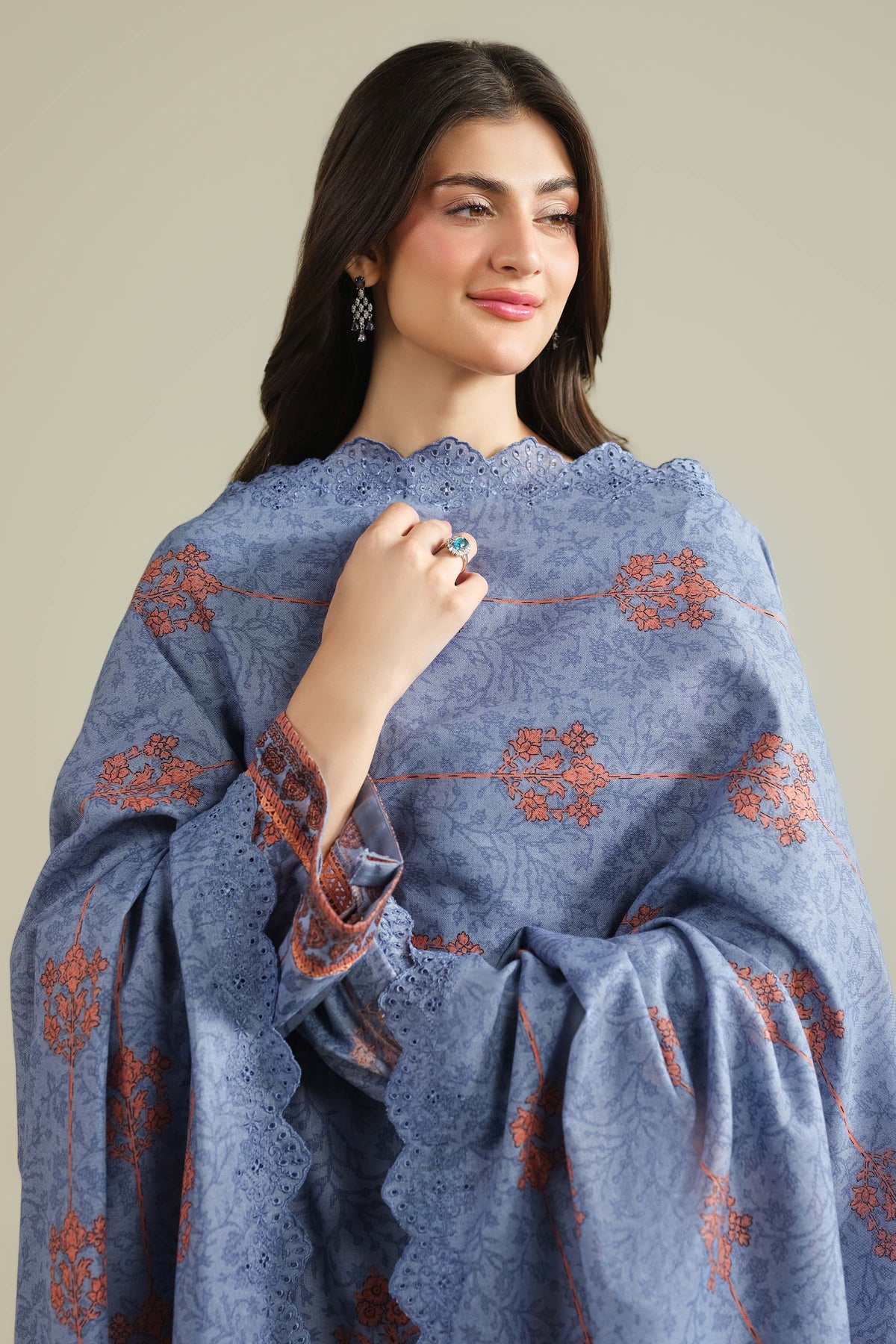 KHADDAR | EMBROIDERED