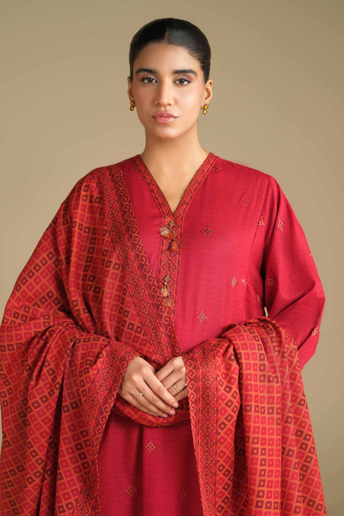 KHADDAR | EMBROIDERED